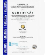 certifikát bozp