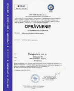 certifikát bozp